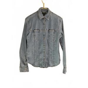 Lauren Jeans Ralph Lauren Denim Button Down Shirt Women's Size Small
